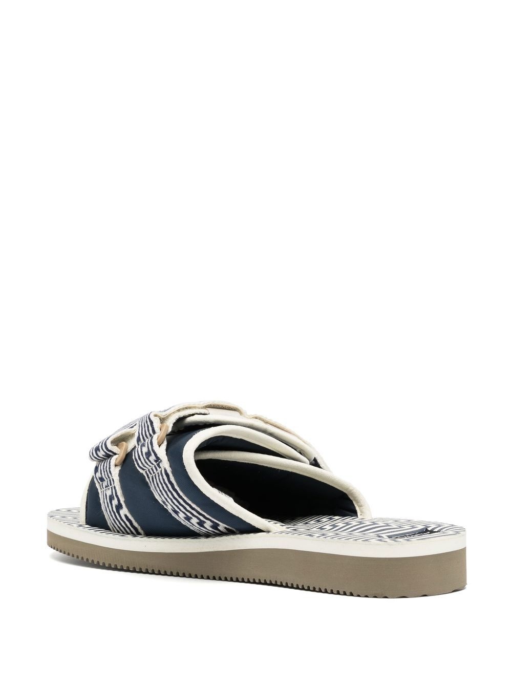 MOTO jacquard touch-strap sandals - 3