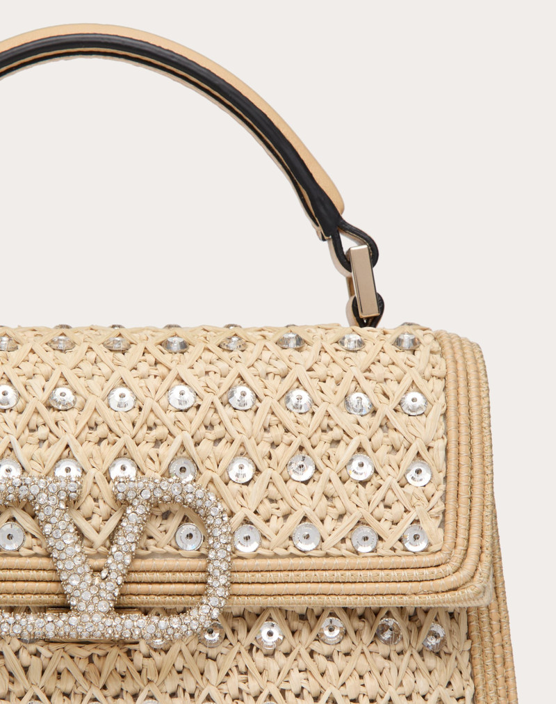 VALENTINO GARAVANI VSLING MINI EMBROIDERED HANDBAG 8