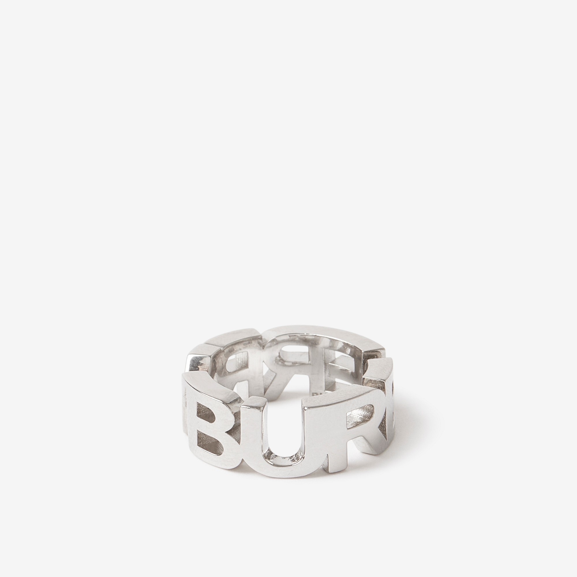Palladium-plated Logo Ring - 1