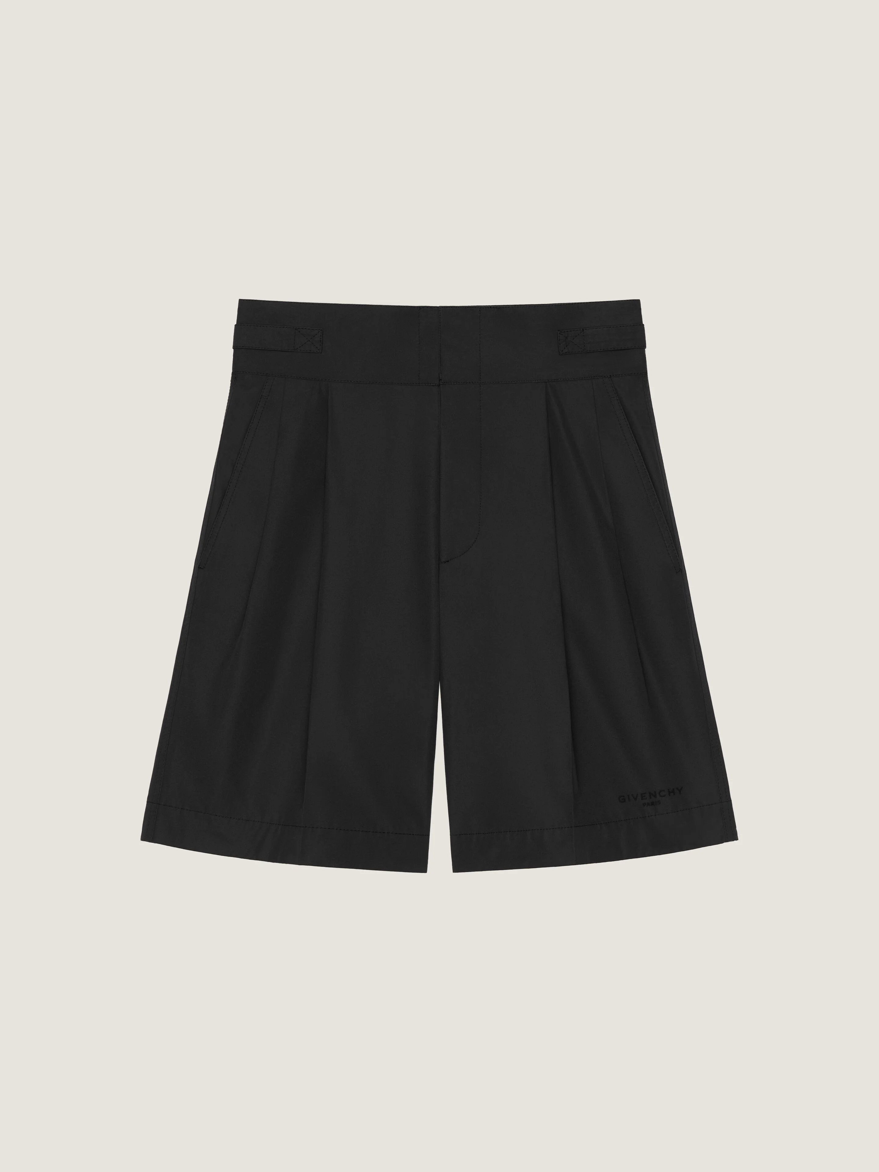 BERMUDA SHORTS IN POPLIN - 1