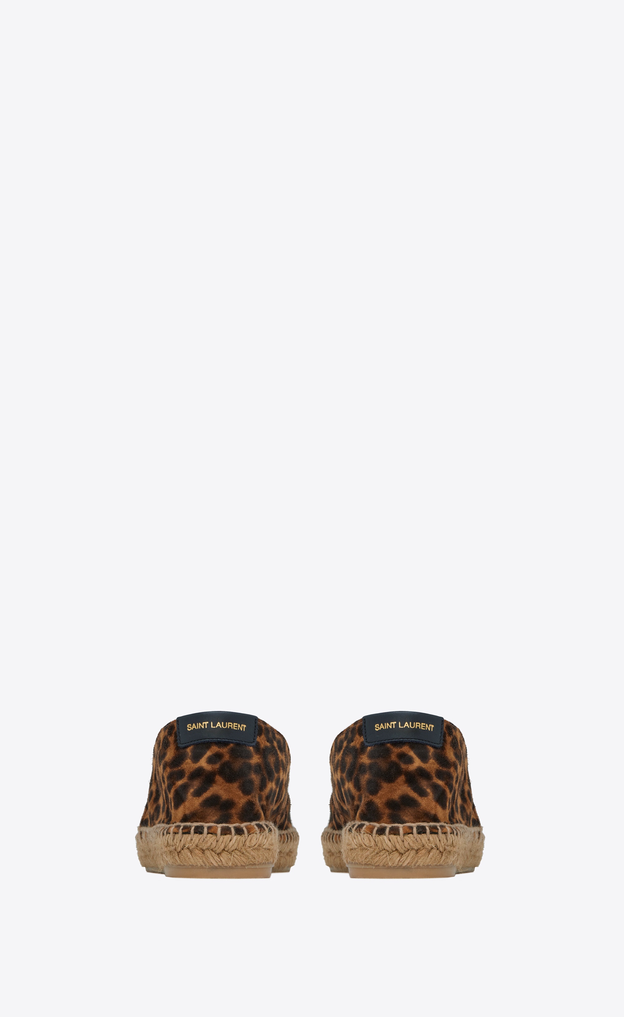 espadrilles in leopard-print suede - 3