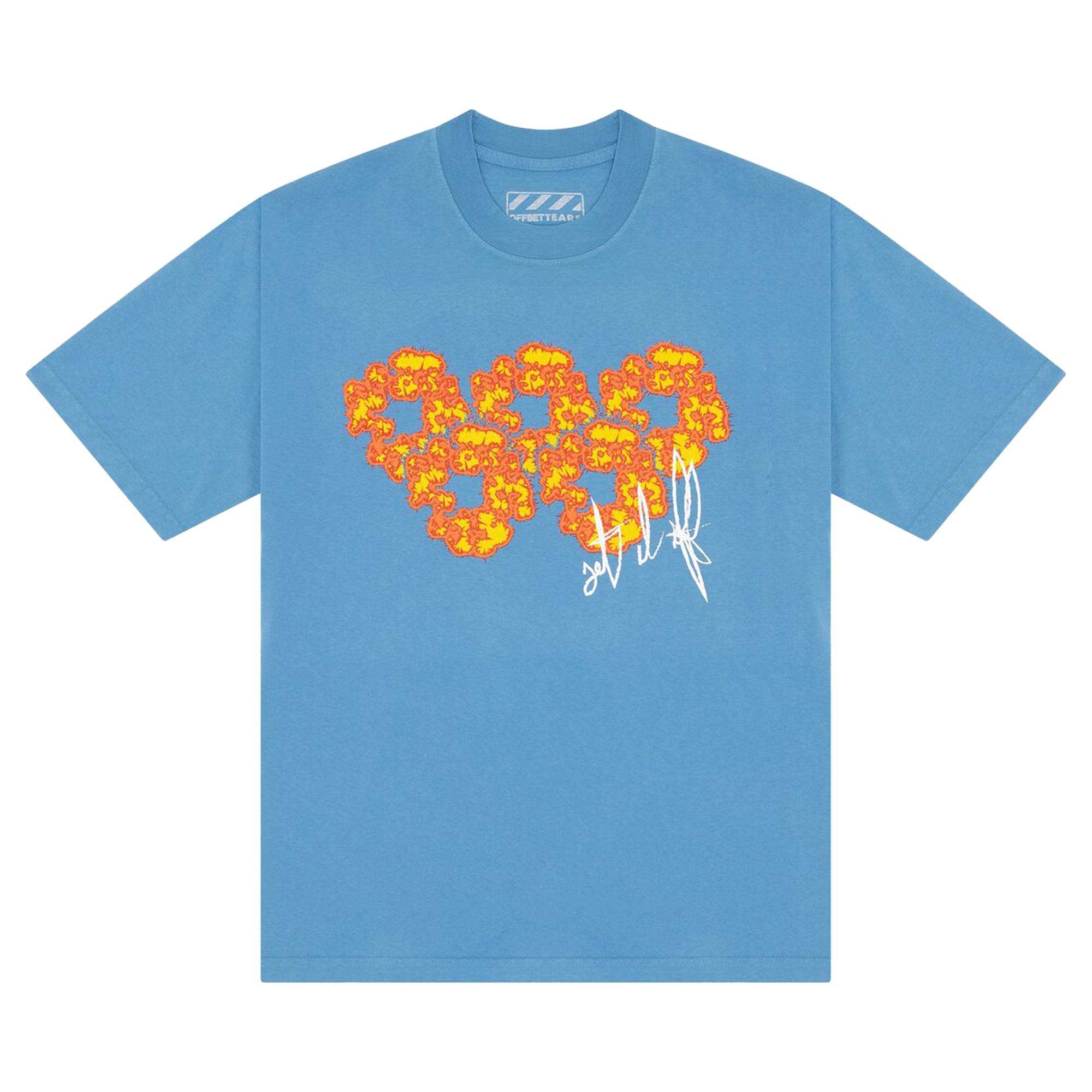 Denim Tears x Offset Tee 4 'Blue' - 1