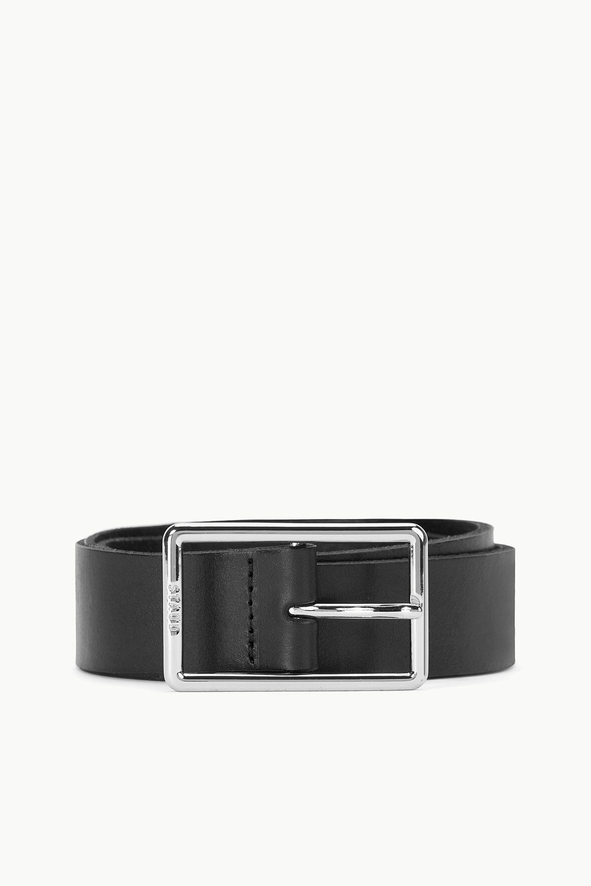 STAUD JEANS BELT - BLACK SILVER - 1