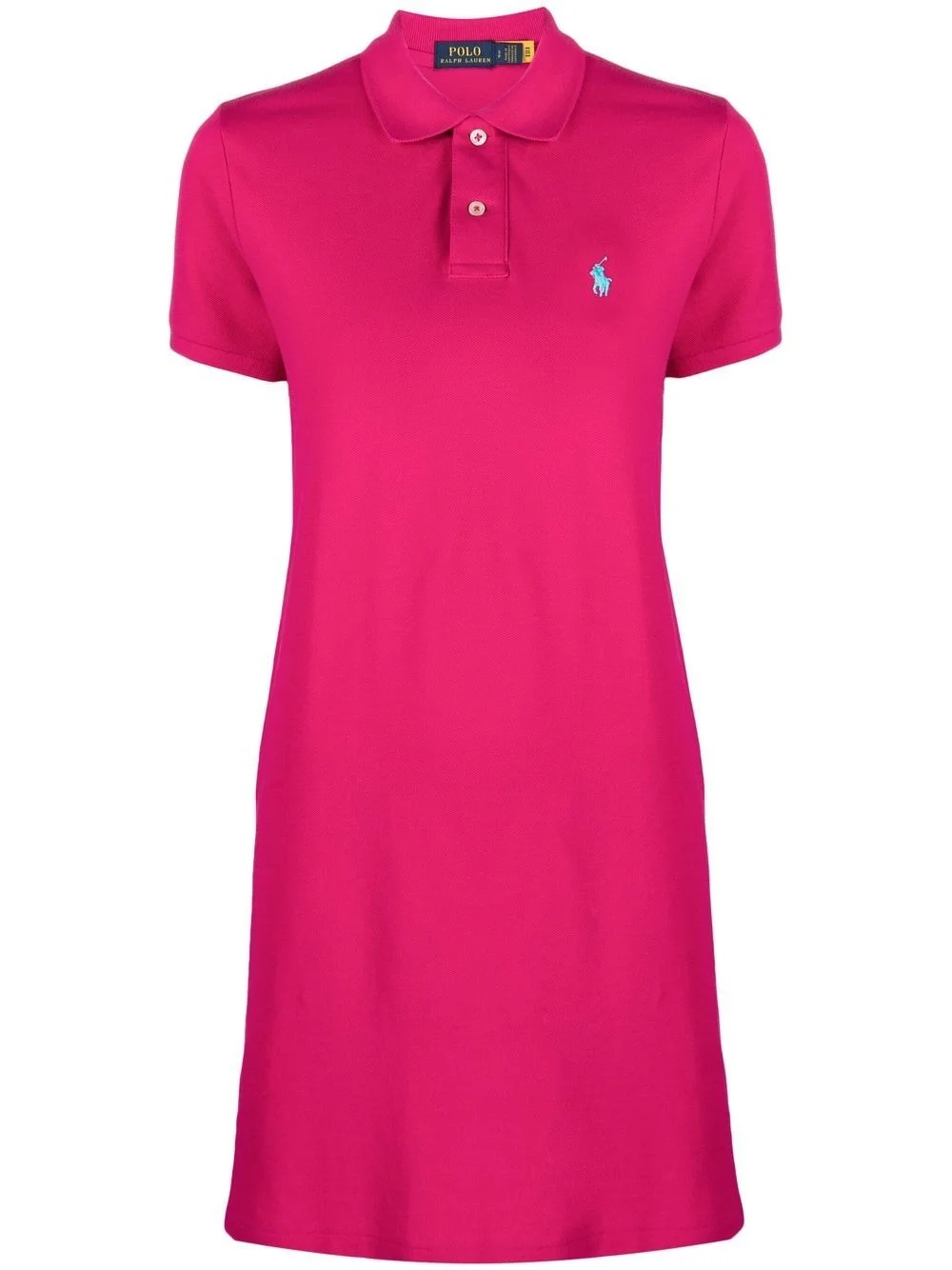embroidered polo-pony dress - 1