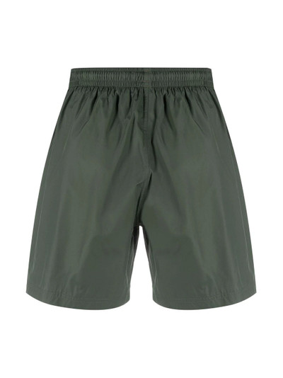 Alexander McQueen logo-tape swim shorts outlook