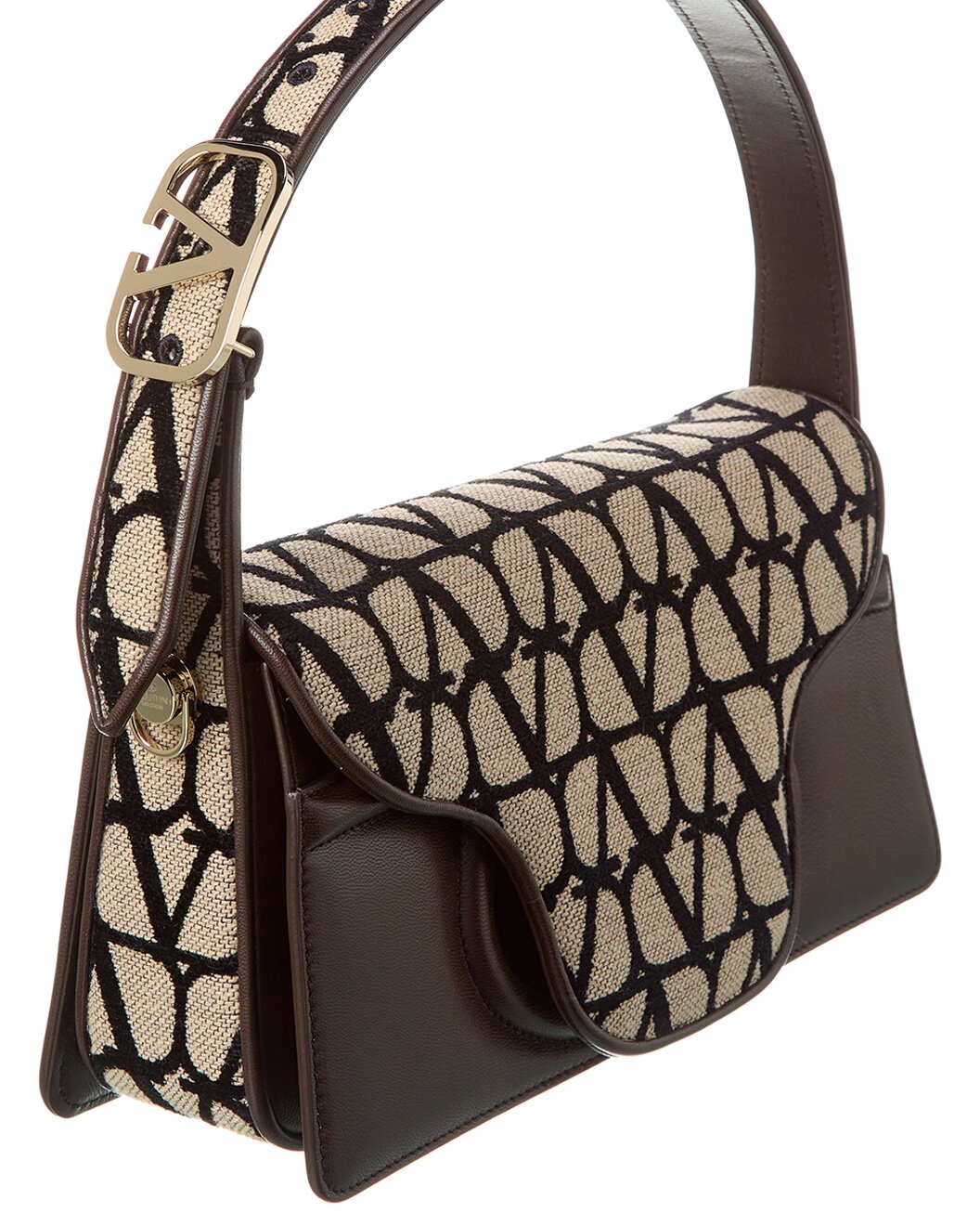 Valentino Toile Iconographe Le Grand Deuxieme Leather Shoulder Bag - 3