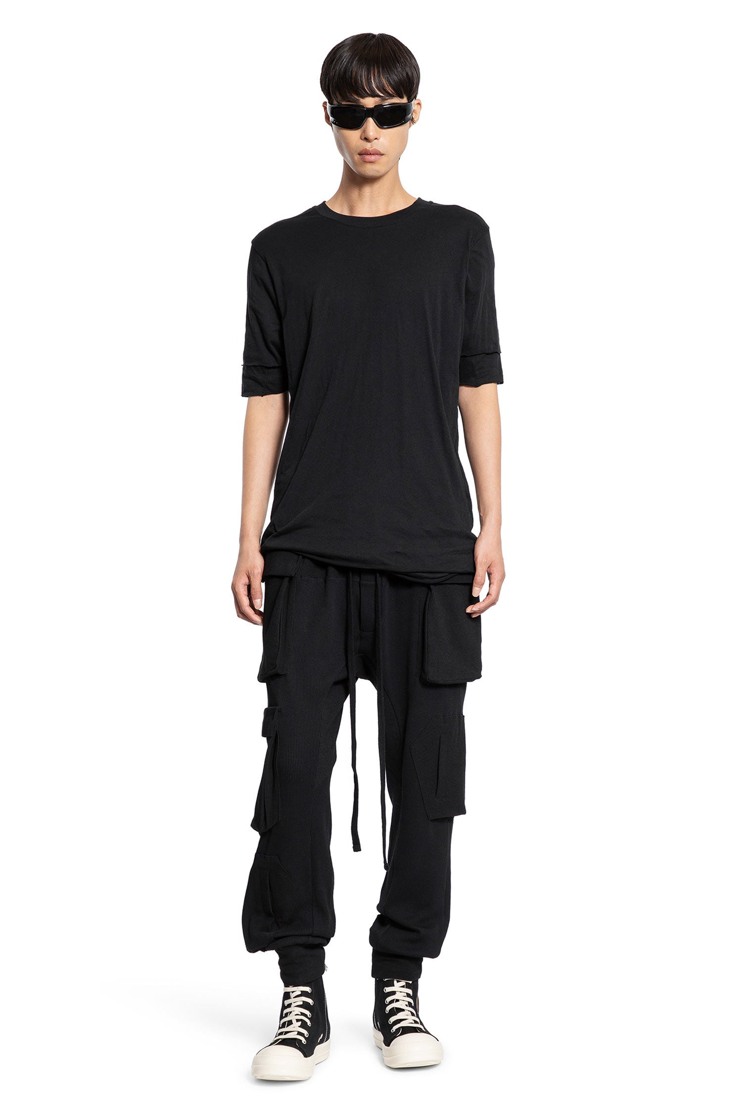 Layered Cotton Jersey T-shirt - 5