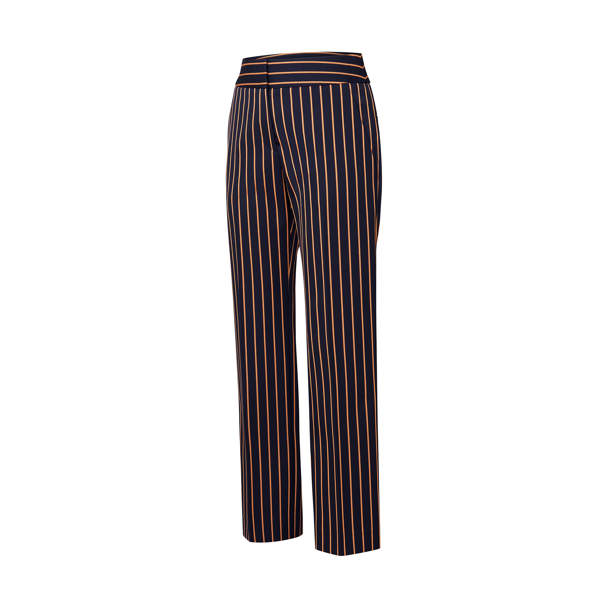 Striped Wool Suit Pants - 2