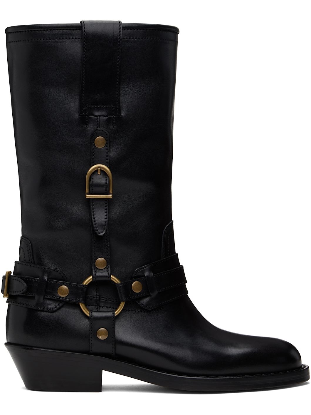 Black Heiko Boots - 1