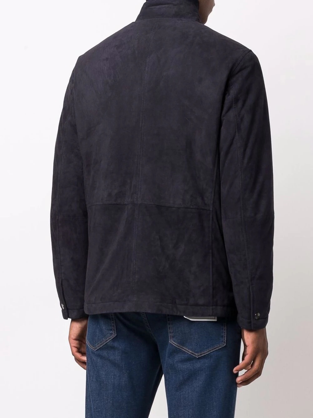 suede lightweight jacket - 4