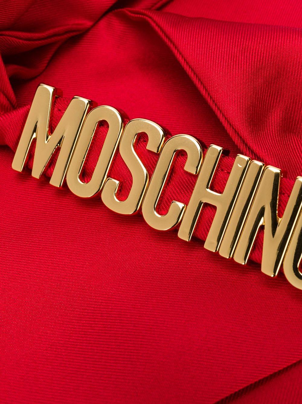 logo silk scarf - 3