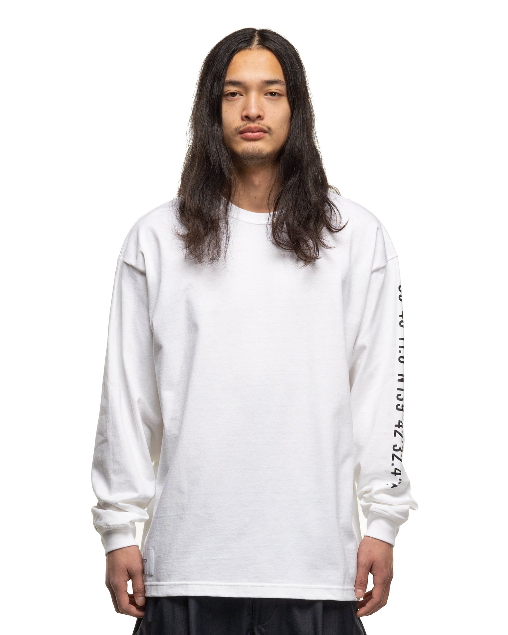 WTAPS OBJ 03 / LS / Cotton. Fortless Pullover WHITE | REVERSIBLE