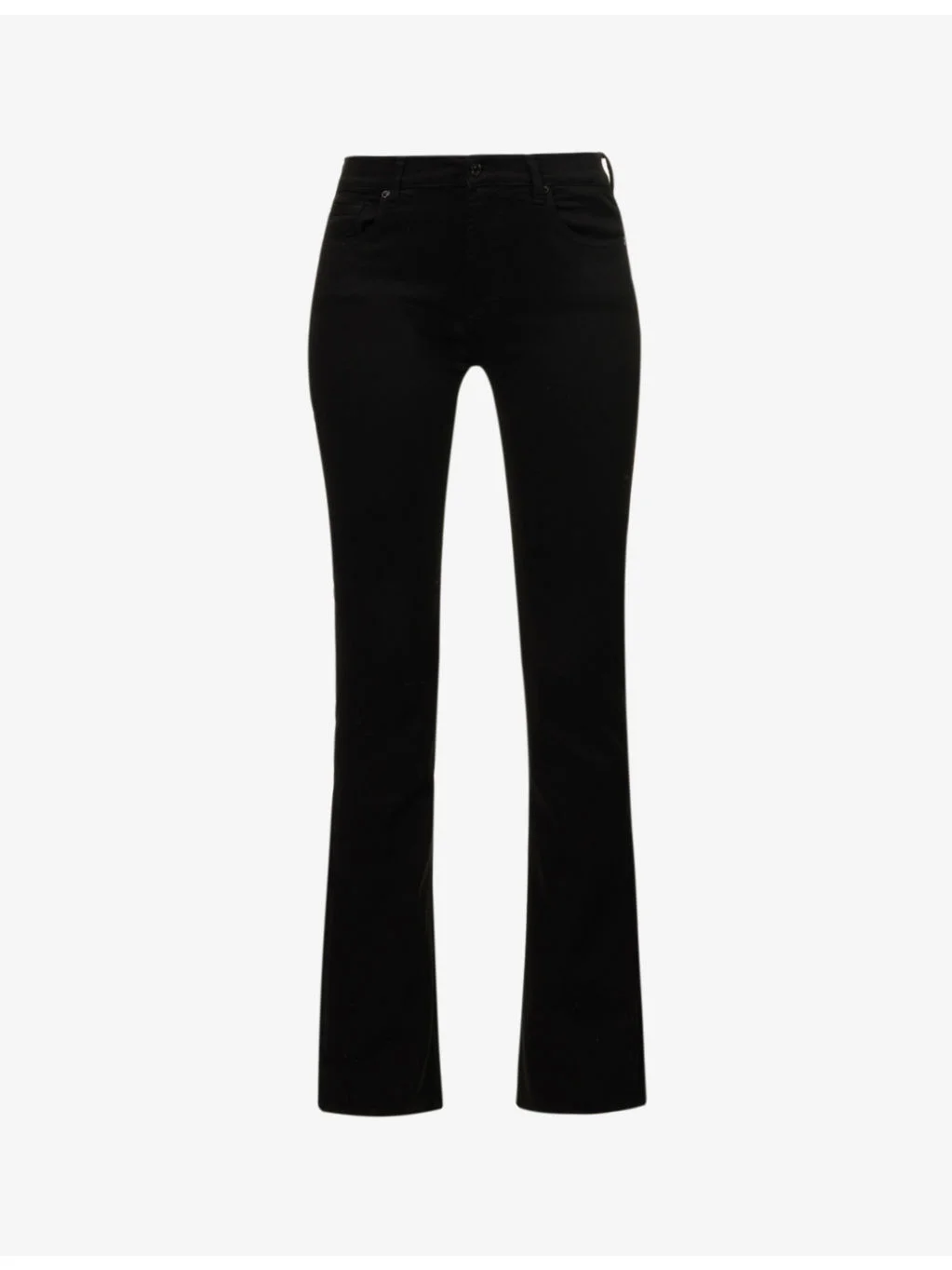Blair bootcut-leg mid-rise stretch-denim jeans - 1