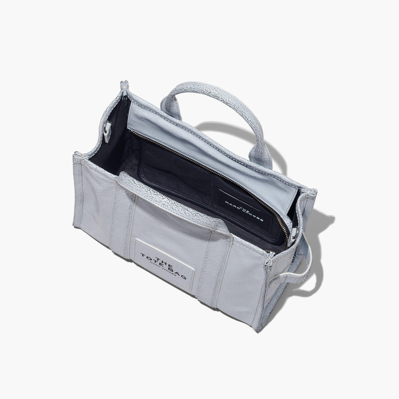 CRACKLE LEATHER SMALL TOTE 부대 6