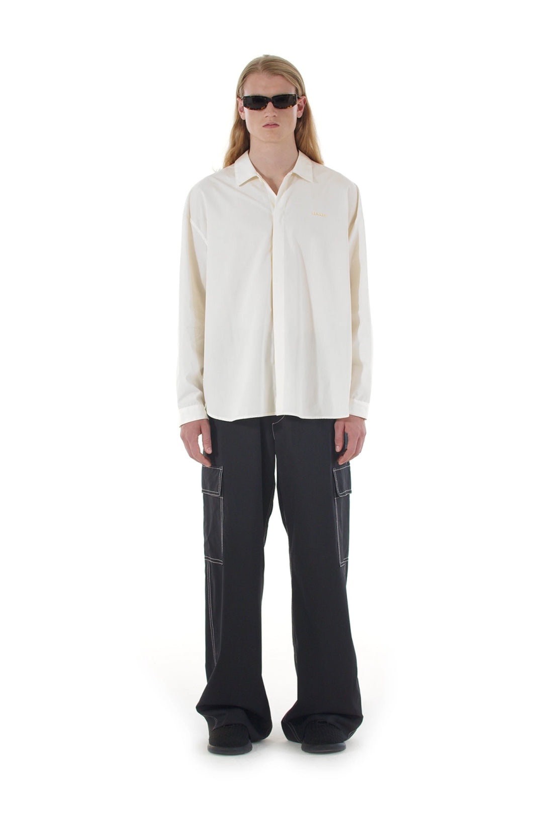 OVER SHIRT / white - 4
