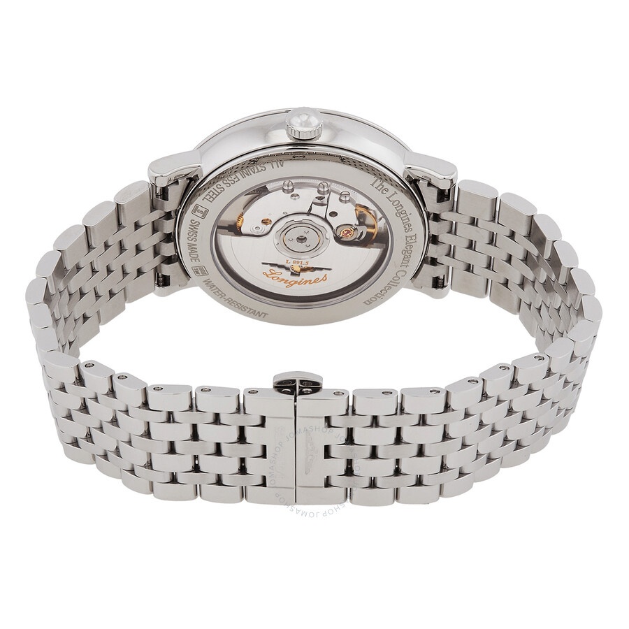 Longines Elegant Automatic White Dial Men's Watch L4.812.4.11.6 - 3