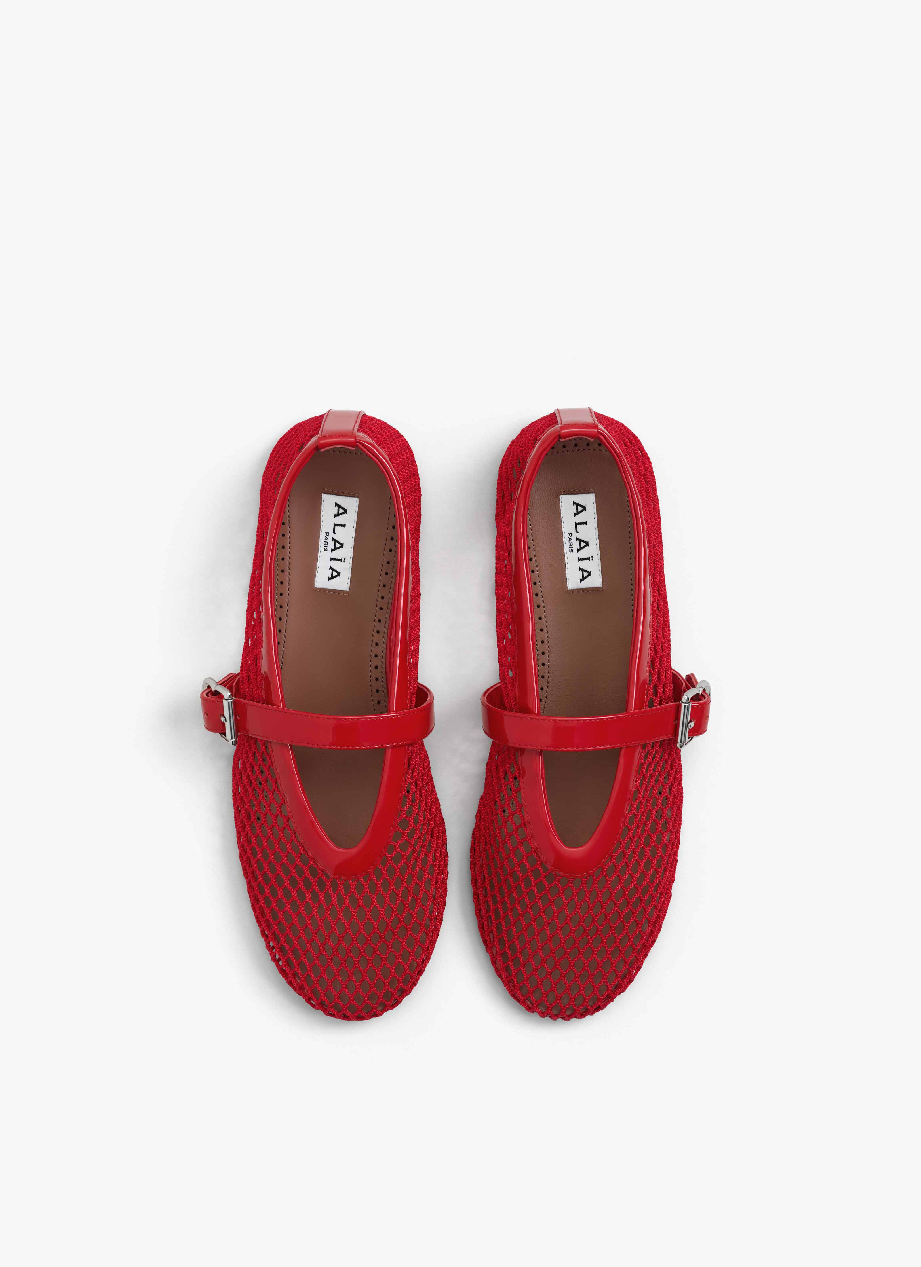 BALLET FLATS IN FISHNET - 3