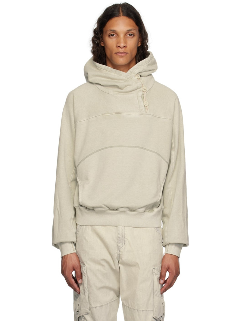 Off-White Button Hoodie 1