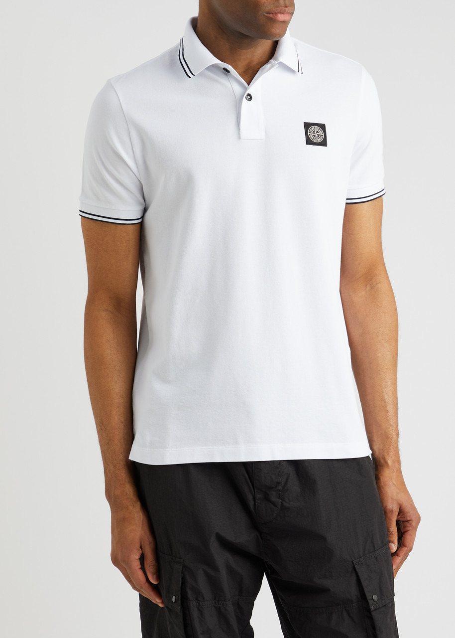 Piqué cotton polo shirt - 2