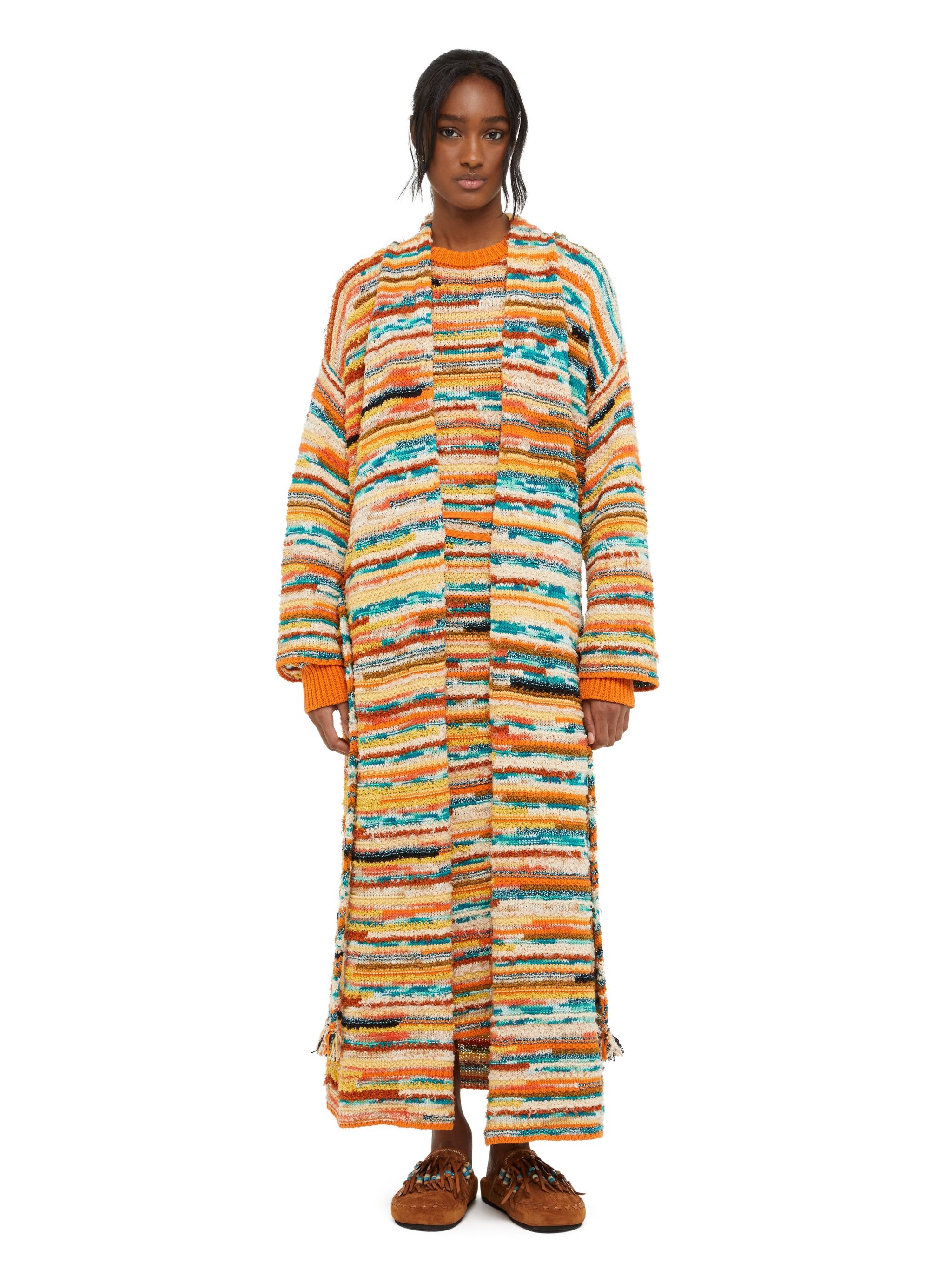 Madurai Stripes Coat - 4