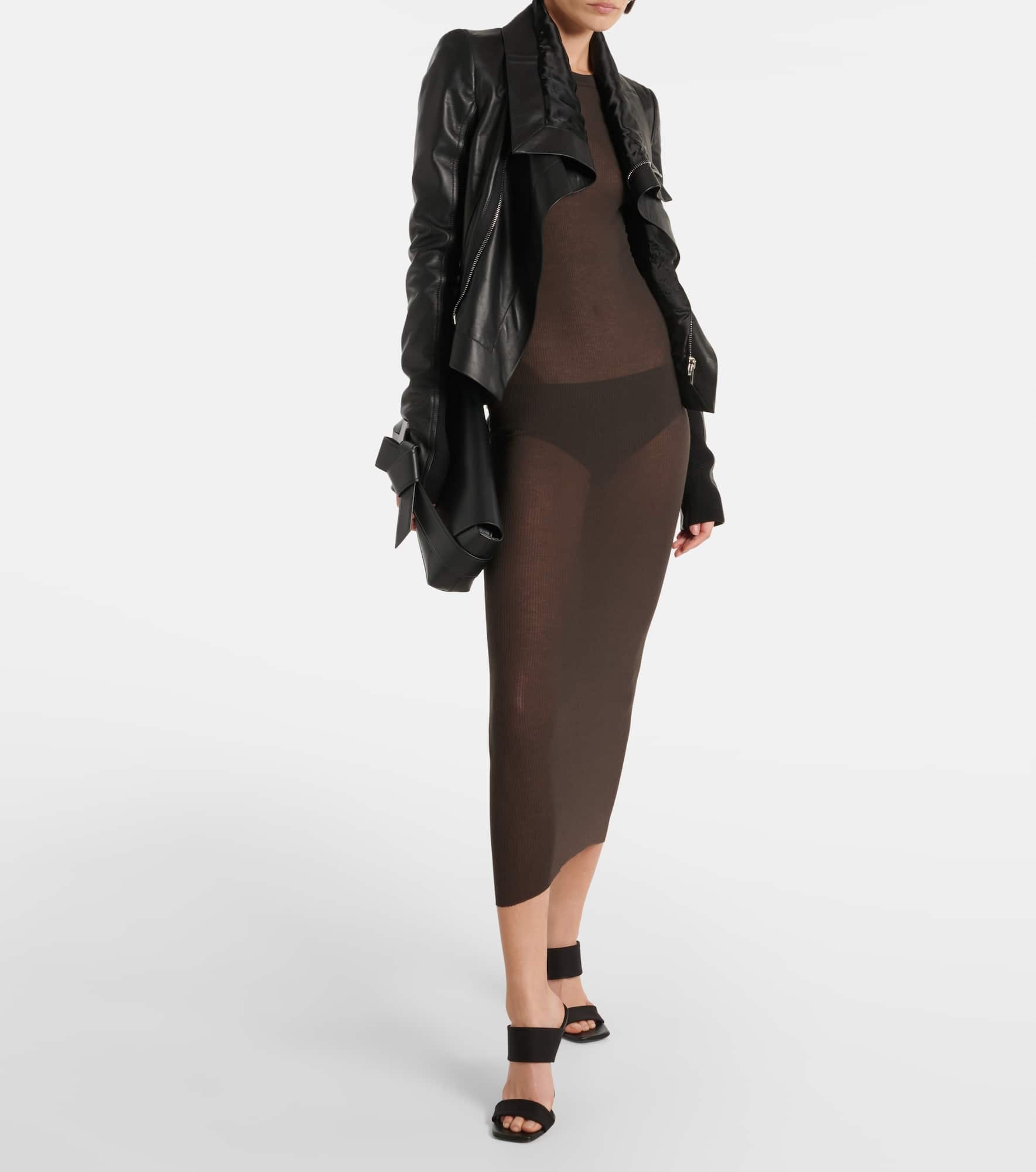 Jersey midi dress - 2