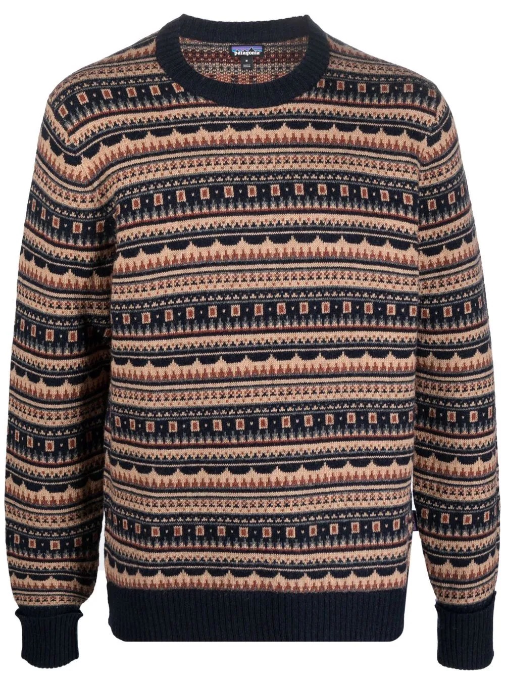 Cottage Isle Small intarsia jumper - 1