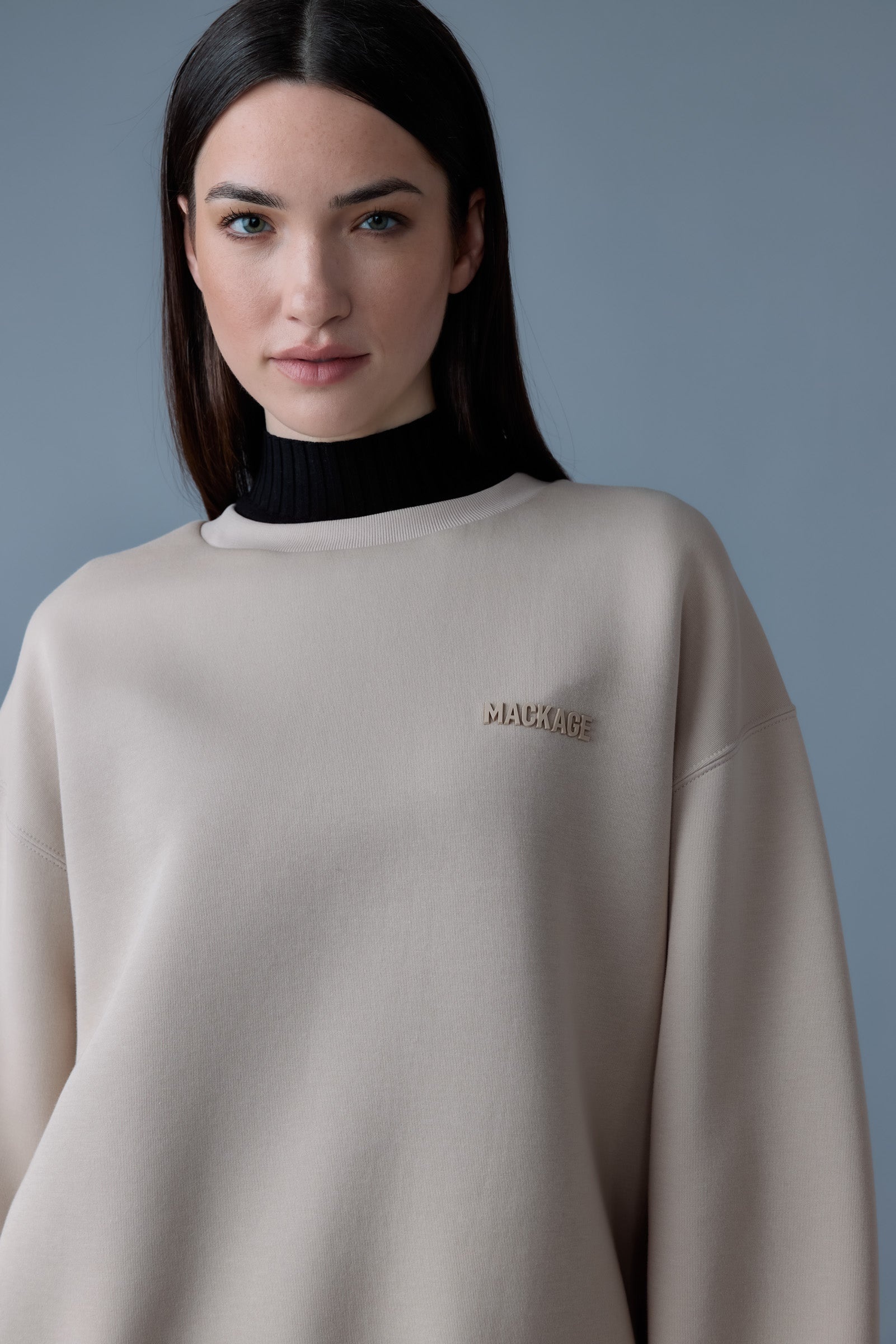 JULIAN Double-Face Jersey Sweatshirt - 5