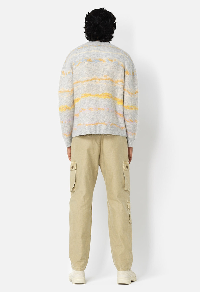 MOHAIR JACQUARD CREW 5