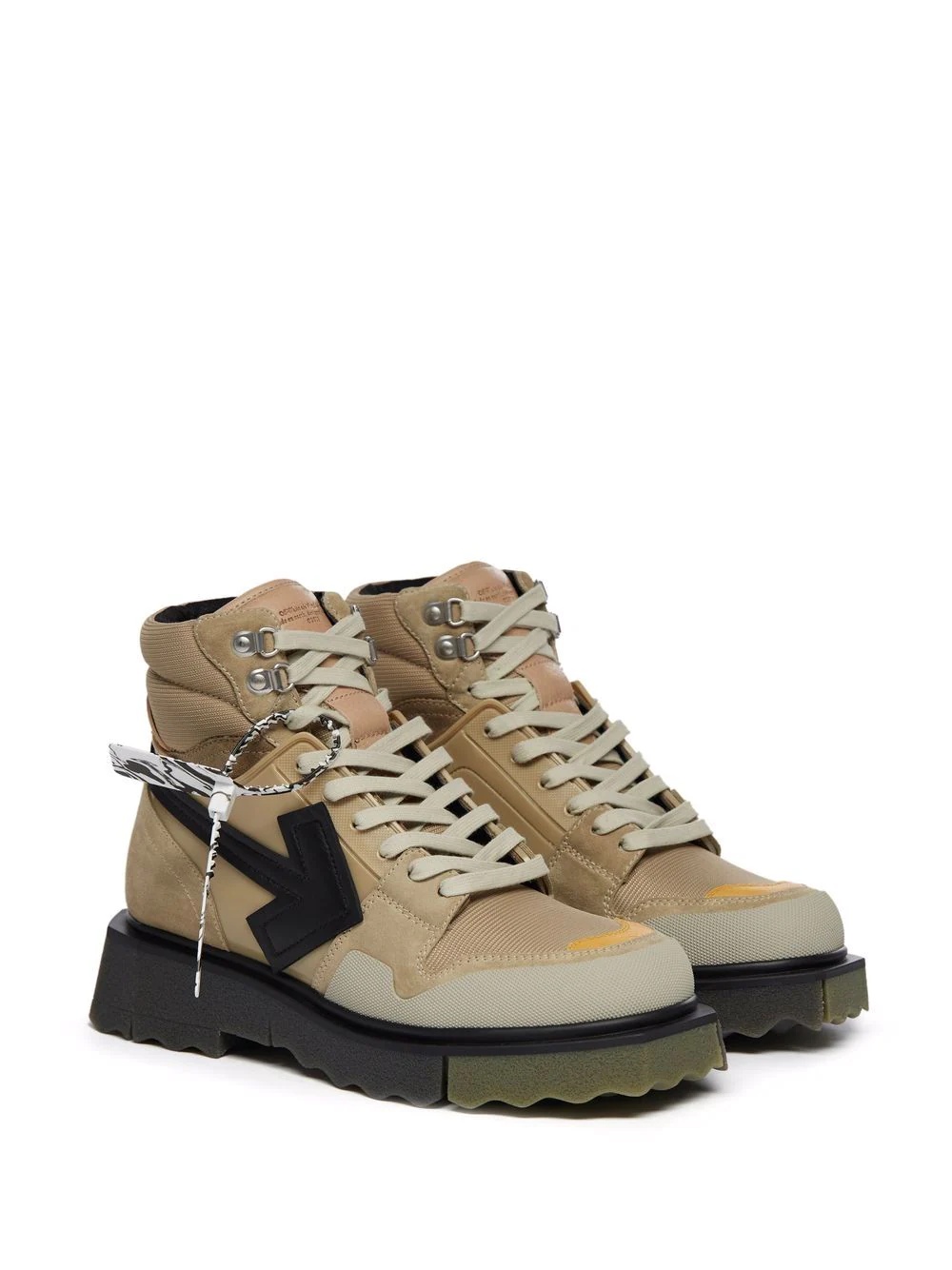 arrow motif hiking sneaker boots - 2