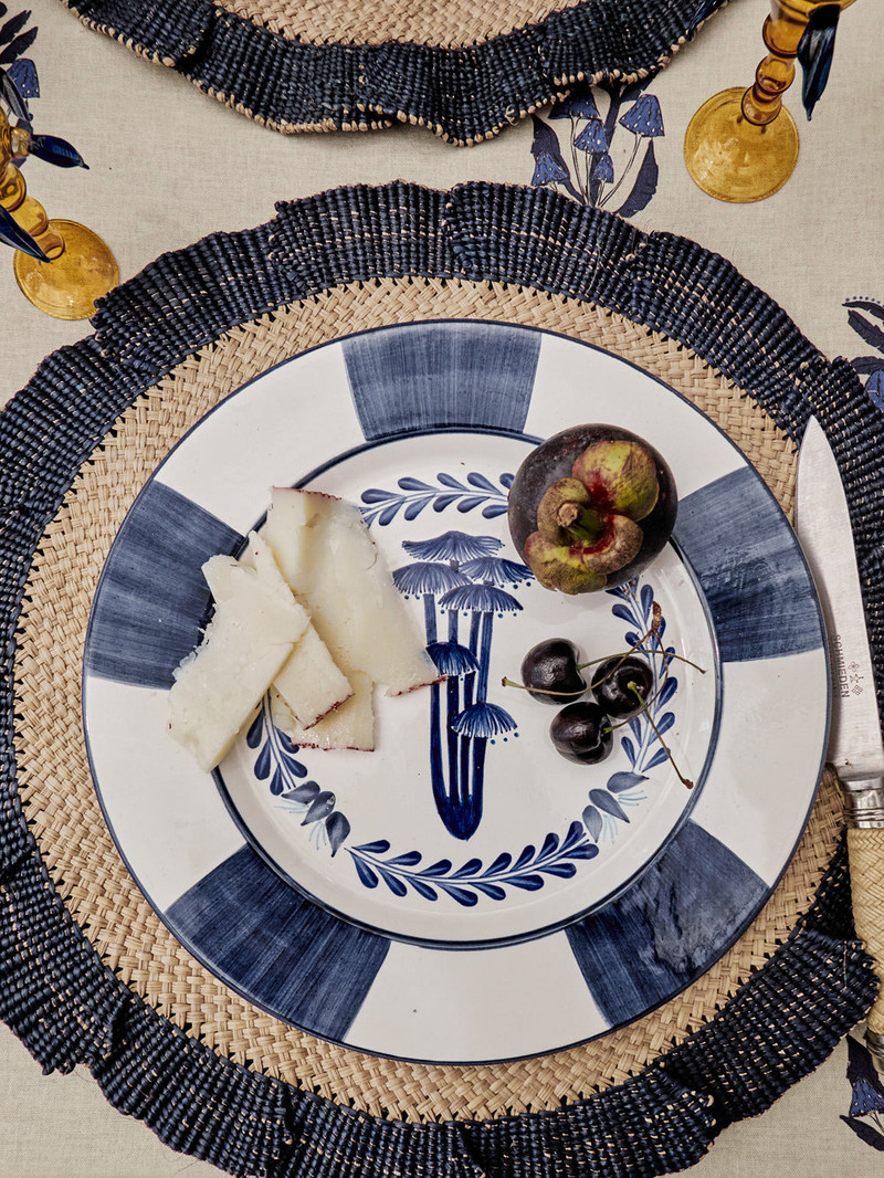 Johanna Ortiz Orpua Placemat in Blue Set of 2 outlook