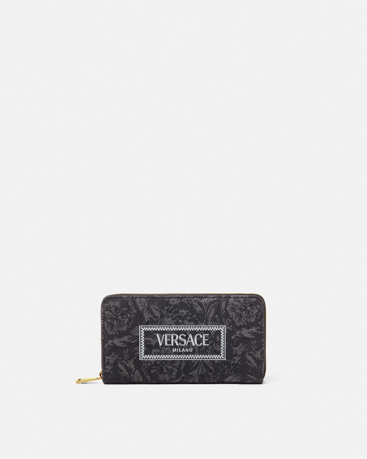Barocco Jacquard Long Wallet - 1