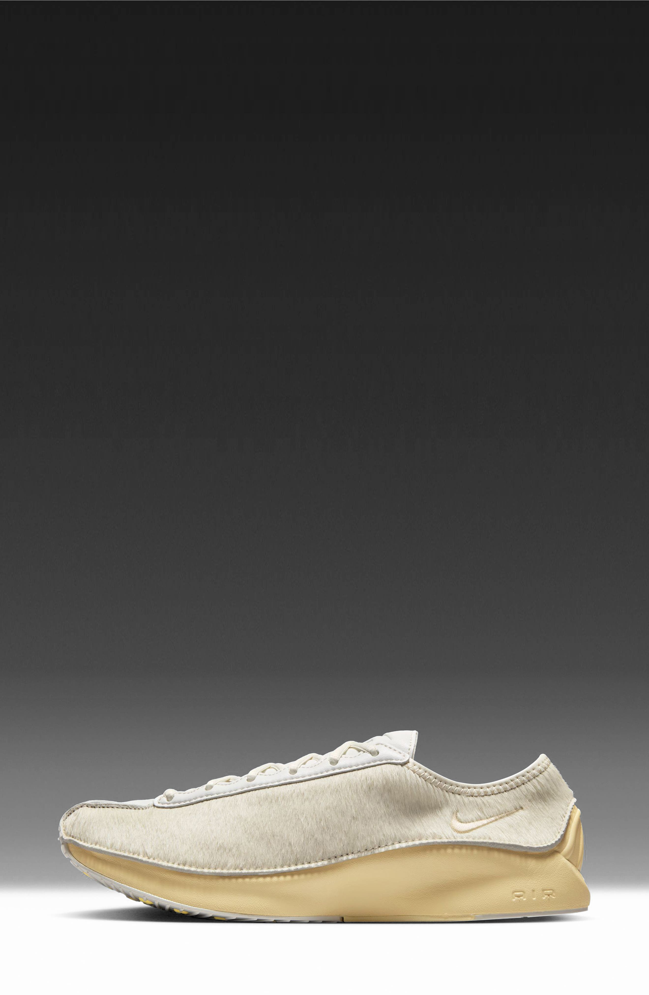 Nike Air Superfly Genuine Calf Hair Sneaker in Sail/Muslin/Soft Yellow at Nordstrom - 2