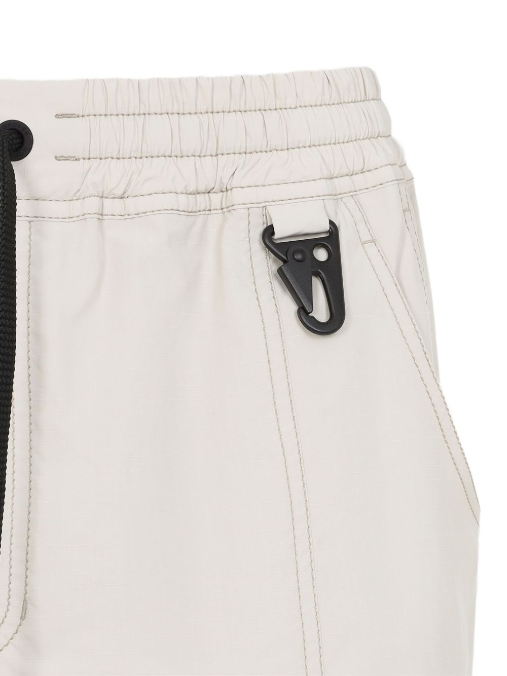 logo straight-leg trousers - 3