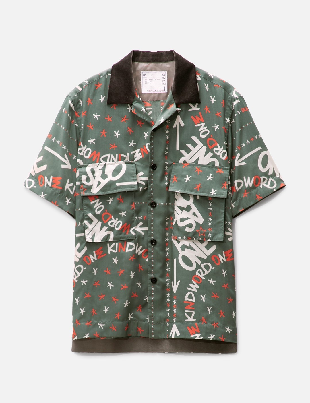 sacai SACAI X ERIC HAZE GRAPHIC SHIRT | hbx | REVERSIBLE