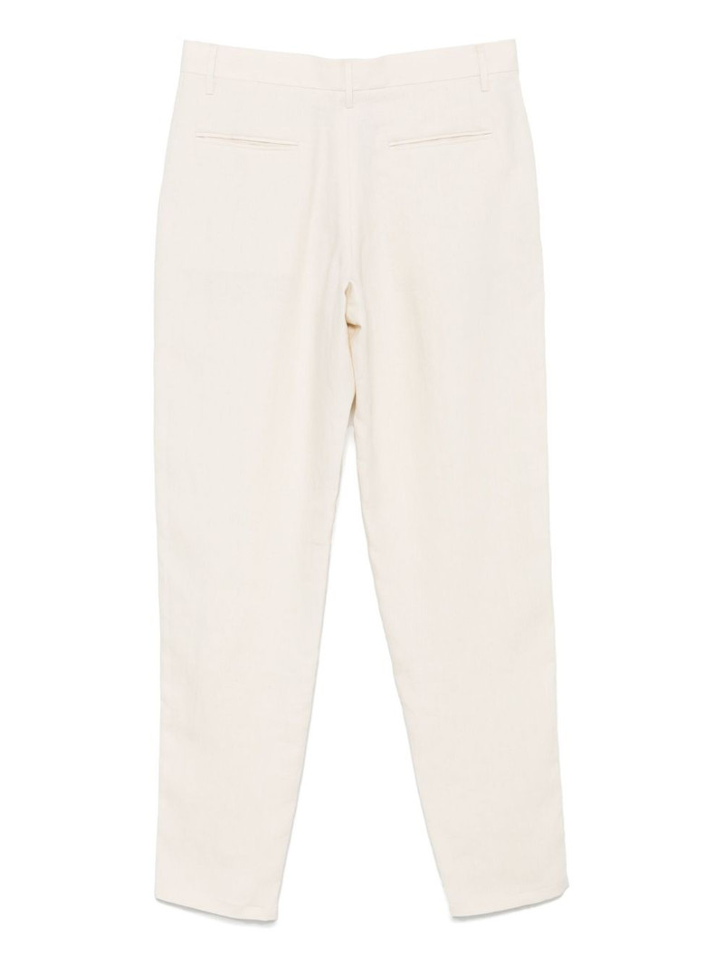Canali linen trousers outlook