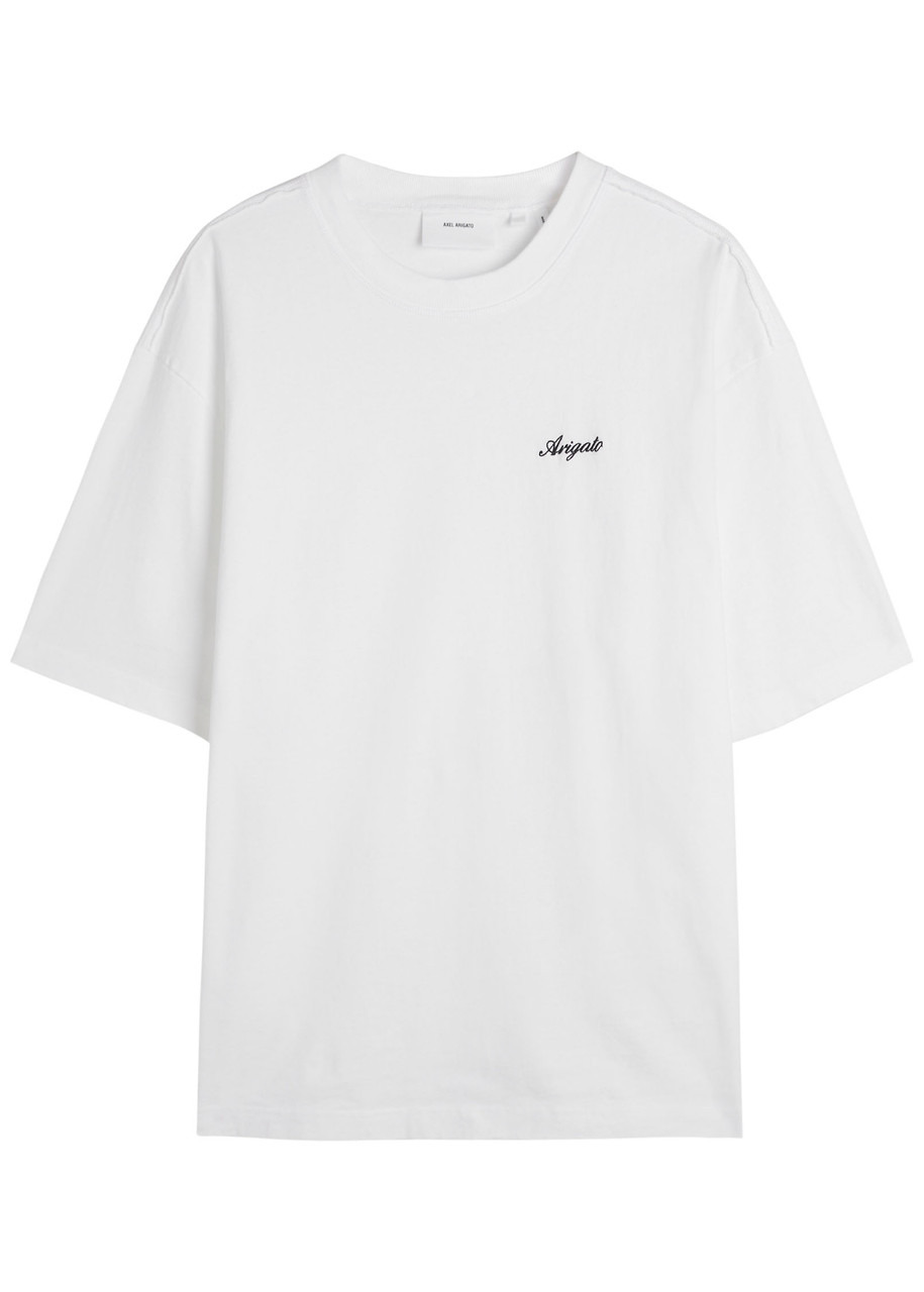 Axel Arigato Honor Logo-embroidered Cotton T-shirt - 1