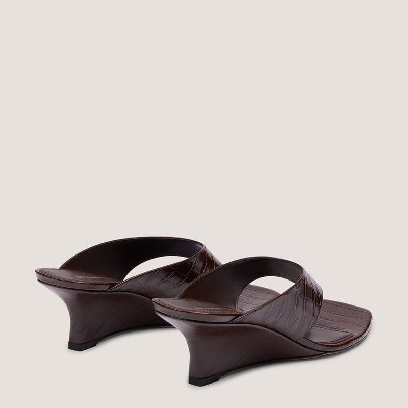 Stuart Weitzman VINNIE WEDGE THONG SANDAL 50 outlook