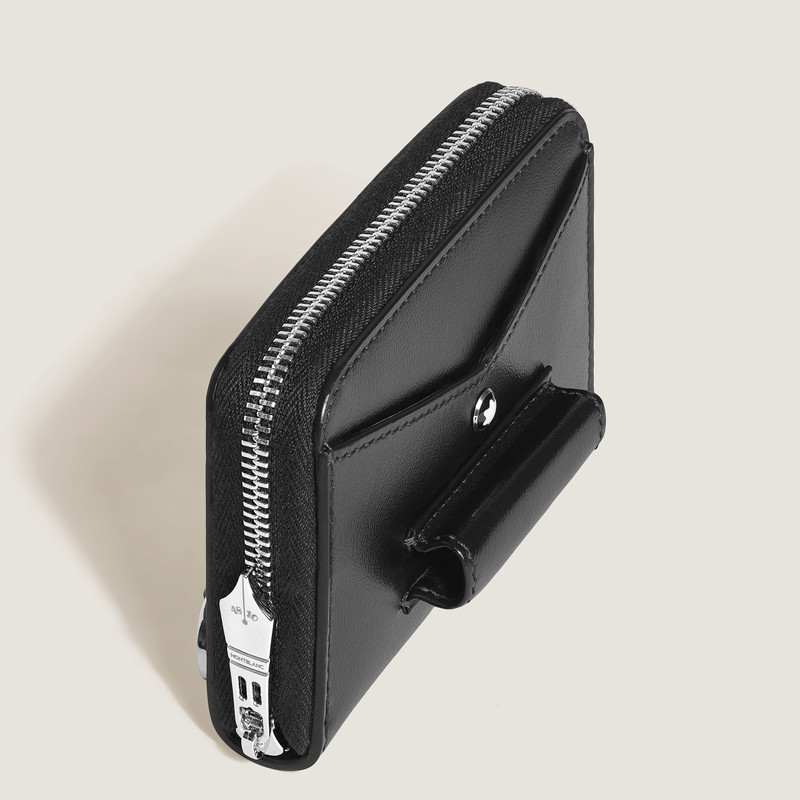 MINI WALLET 2CC WITH ZIP AND PEN LOOP IN MEISTERSTÜCK LEATHER 2