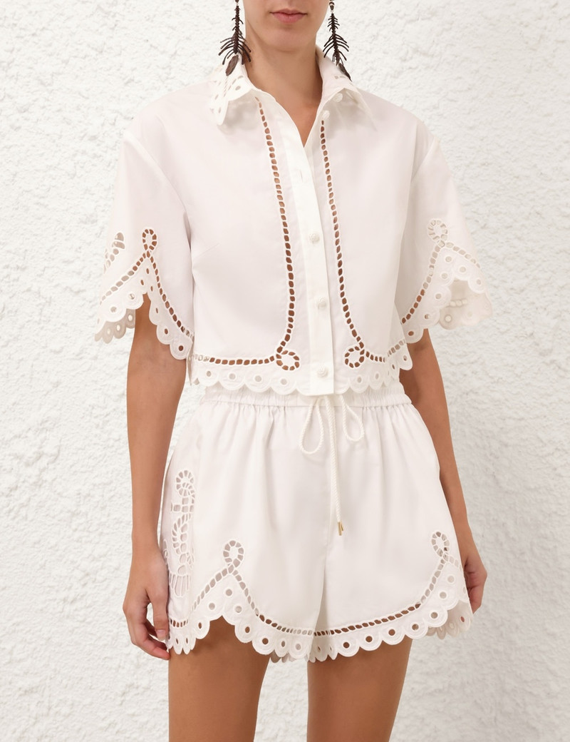 Zimmermann SCARBOROUGH EMBROIDERED SHIRT outlook