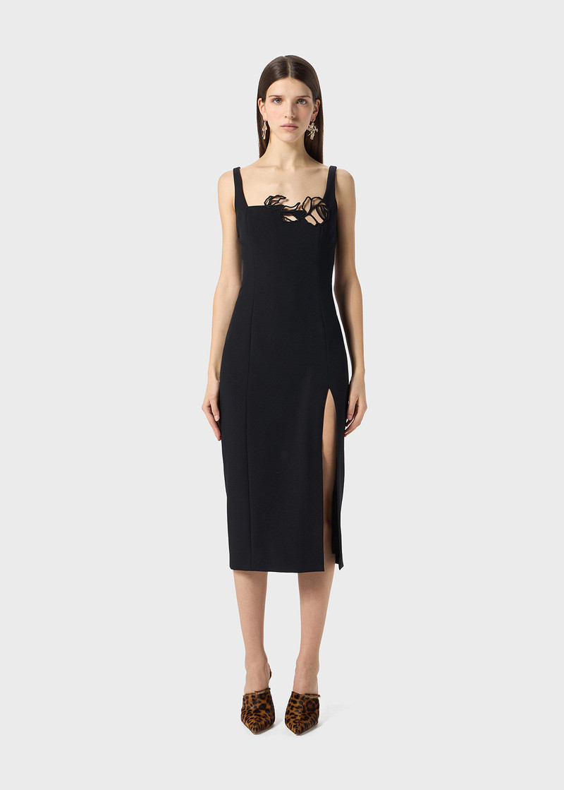 CADY DRESS WITH LASER-CUT EMBROIDERY 3