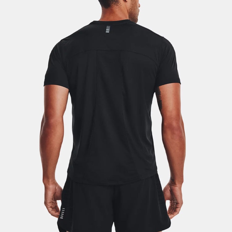 Under Armour CoolSwitch Run Short Sleeve T-shirt 'Black' 1371129-001 - 5