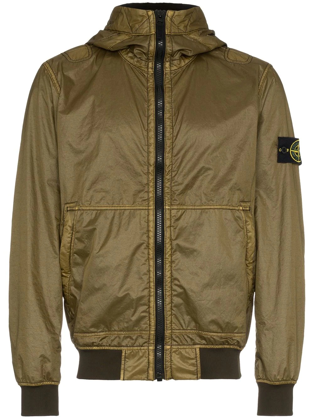 olive light jacket - 1