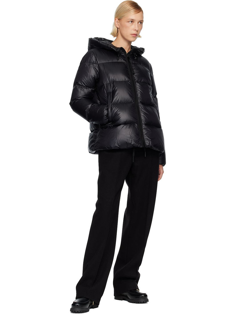 Moncler Grenoble Black Logo Sweatpants outlook
