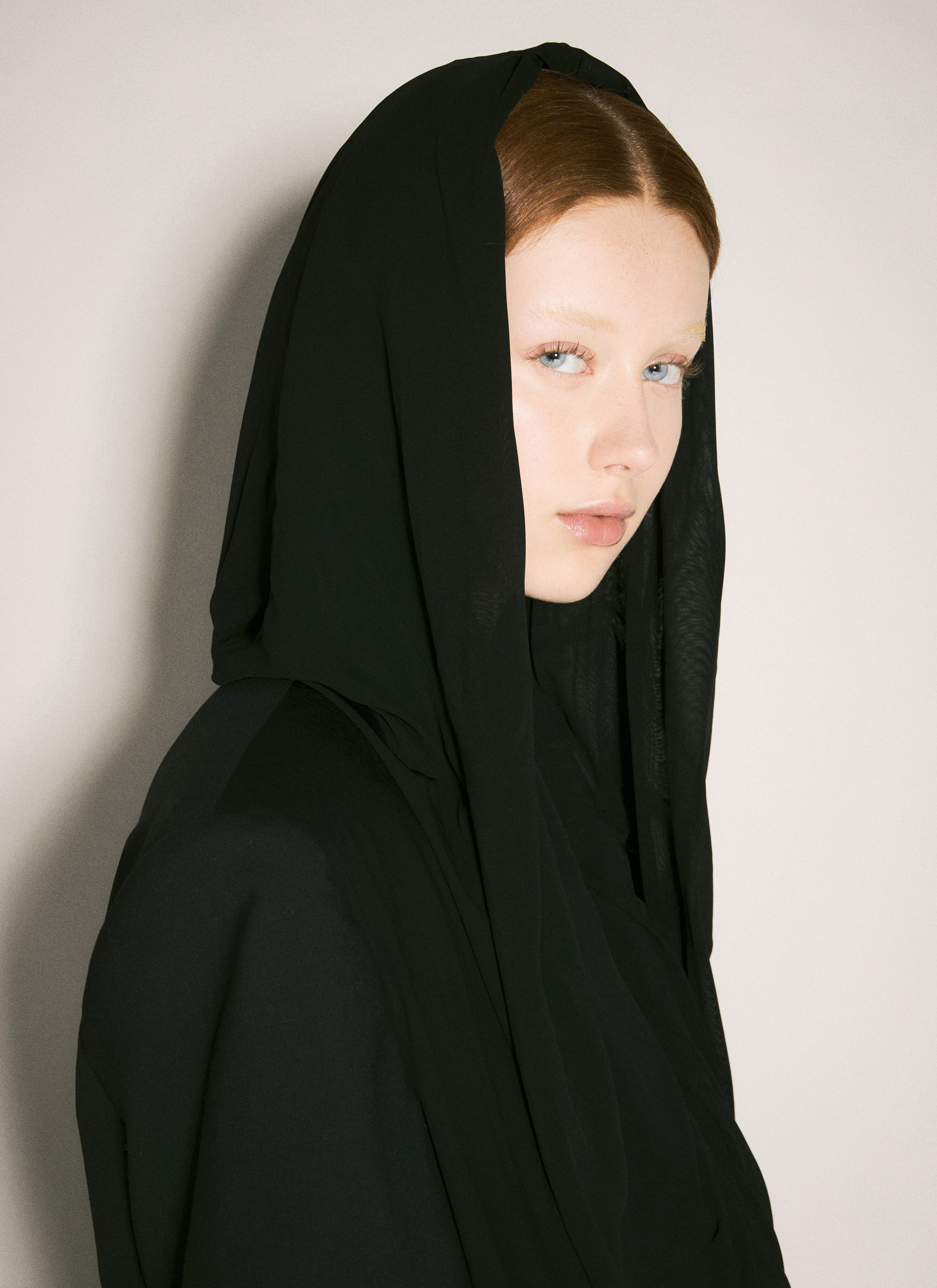 Draped Hooded Blazer - 2
