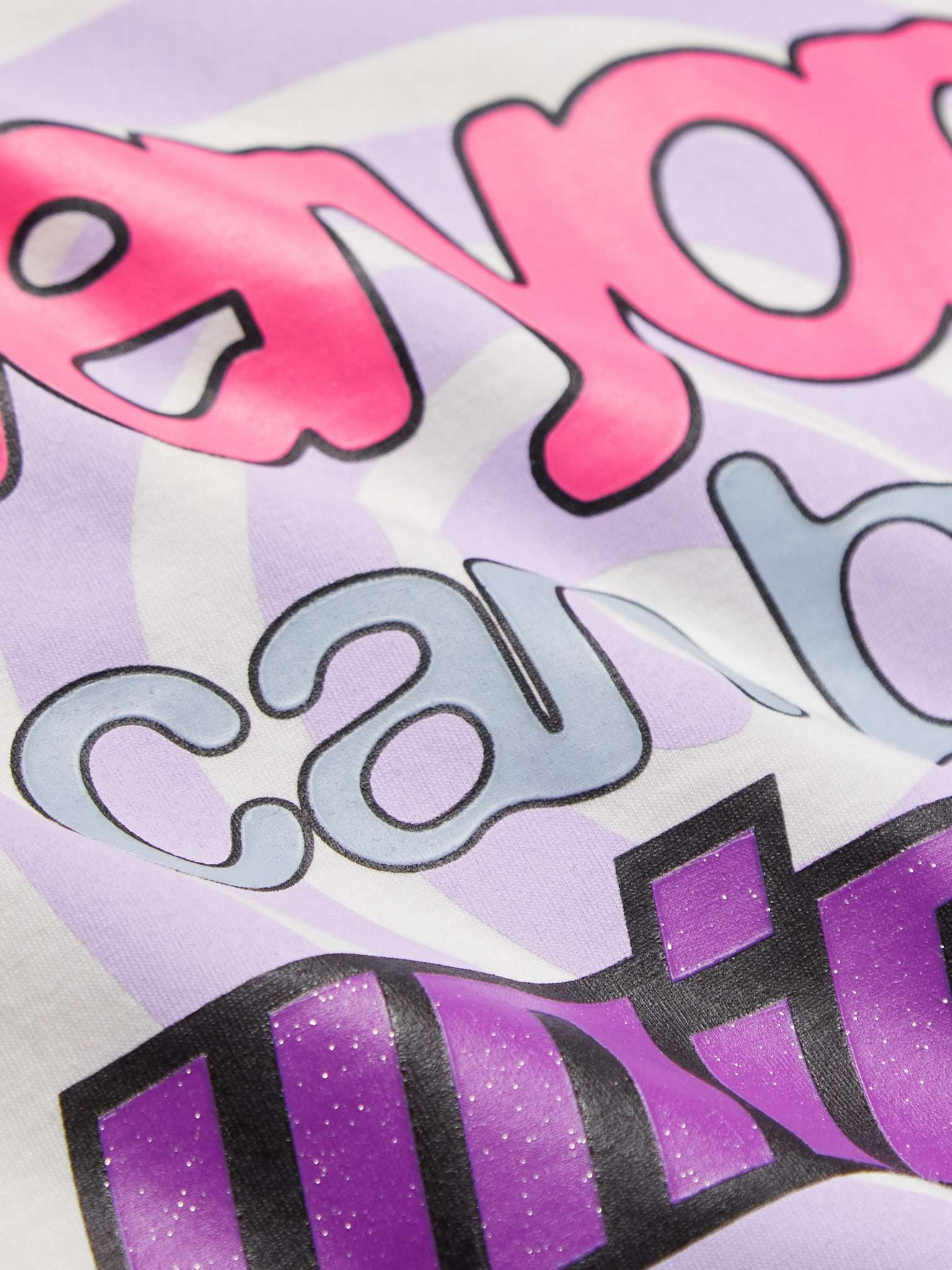 Oversized Logo-Print Cotton-Jersey T-Shirt - 3