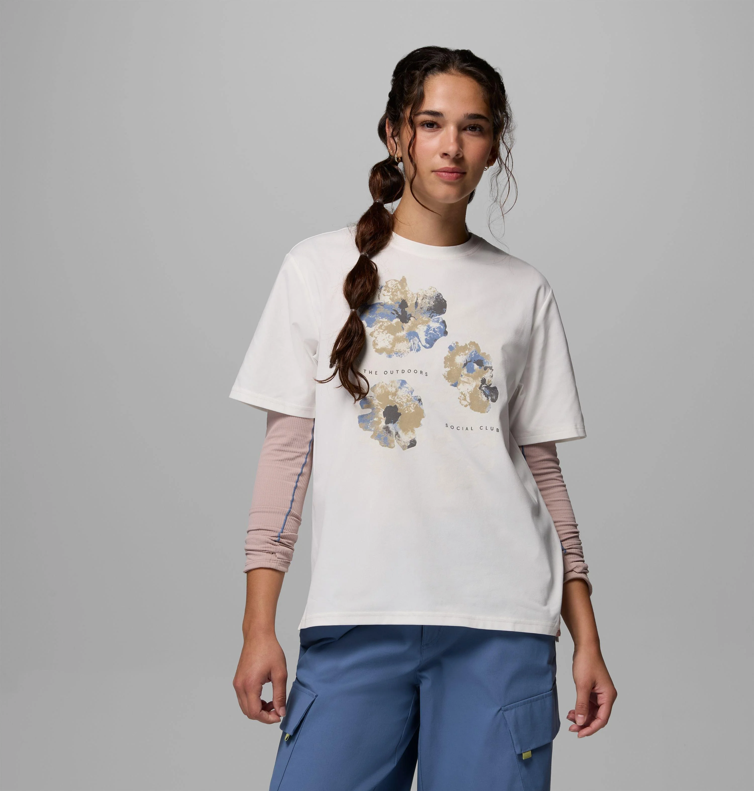 Women's Pomin Canyon Relaxed Graphic Short Sleeve Shirt - 1