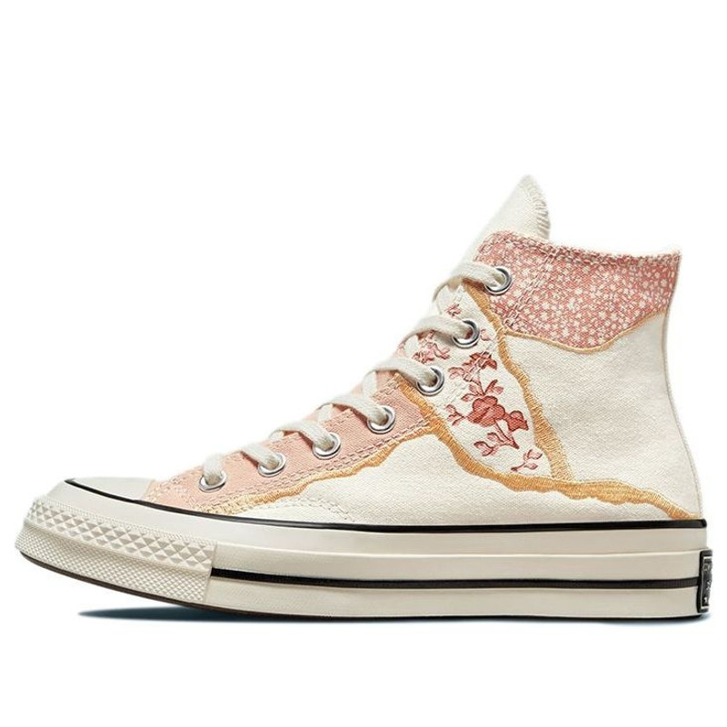 (WMNS) Converse Chuck 70 High 'Metallic Floral' 572423C - 1