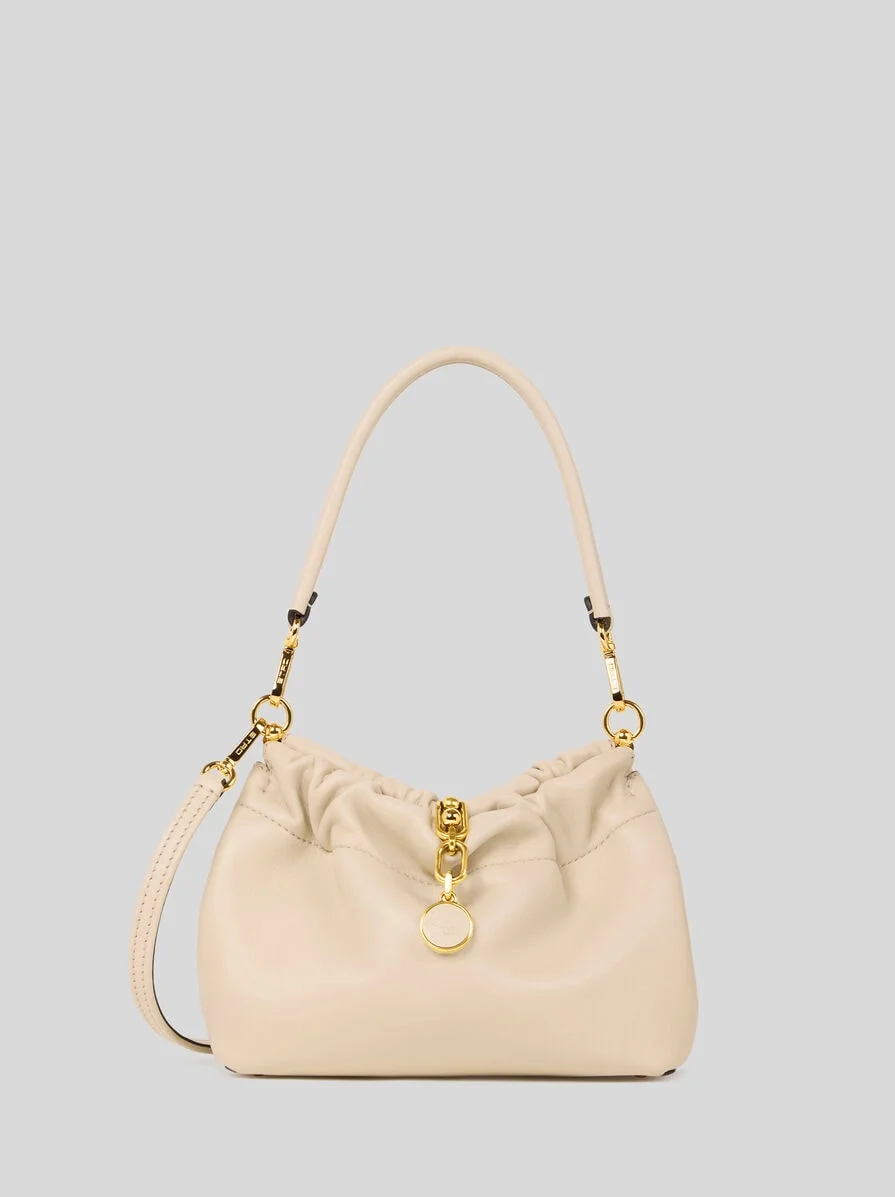 SMALL VELA BLOSSOM BAG IN NAPPA LEATHER - 1