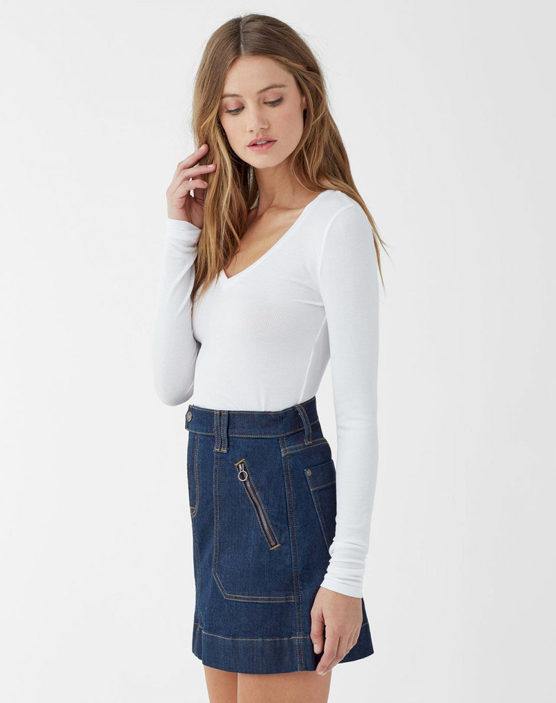 Splendid Valley Rib V-Neck outlook