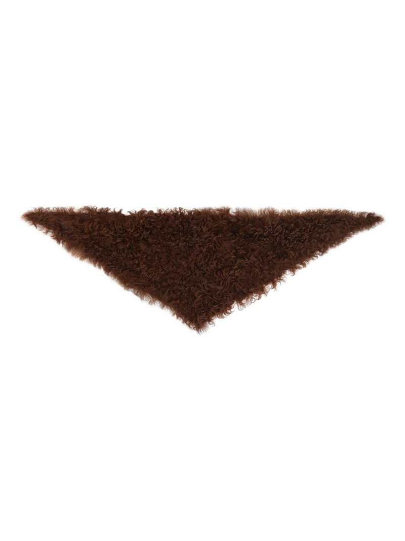 Plan C shearling scarf outlook